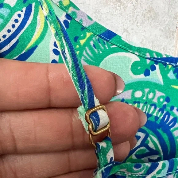 Lilly Pulitzer Silk Bamboo Skye Camisole Tank Top Womens XS - Picture 6 of 9